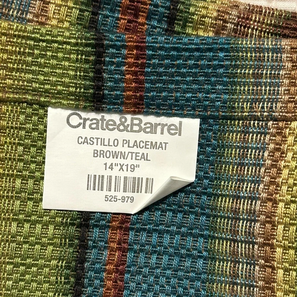 Crate & Barrel placemats